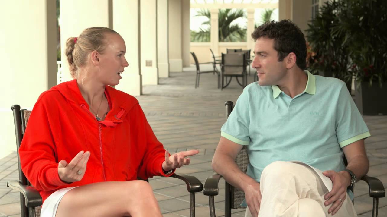 Justin Gimelstob interviews Caroline Wozniacki Part 1 | Star Games TV
