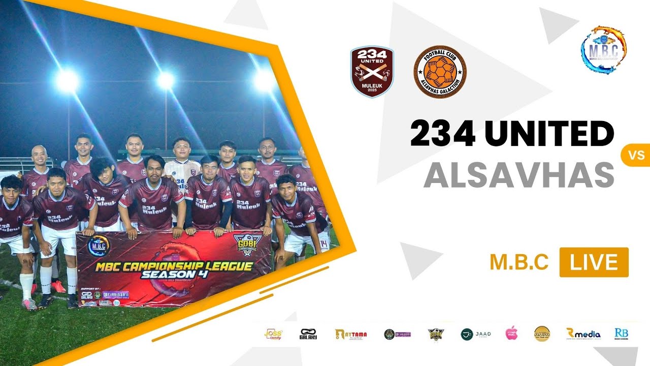 234 UNITED vs ALSAVHAS GALACTION | MBC CHAMPIONSHIP SEASON 4 | LIVE