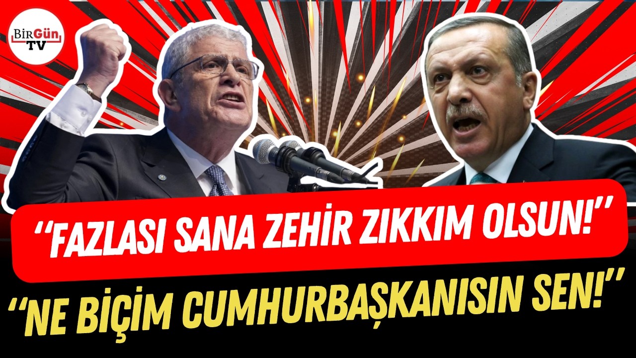 M&uuml;savat Dervişoğlu&rsquo;ndan Erdoğan&rsquo;ı kızdıracak &ccedil;ıkış: &ldquo;NE Bİ&Ccedil;İM CUMHURBAŞKANISIN SEN!&rdquo;
