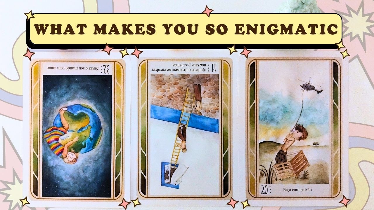 🌙 WHAT MAKES YOU SO ENIGMATIC | Pick a Card Tarot Reading 🔮