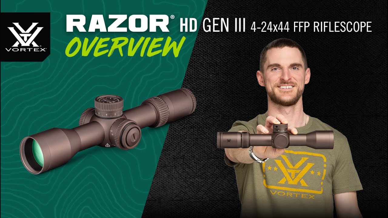 Razor&reg; HD Gen III 4-24x44 FFP Riflescope &ndash; Product Overview