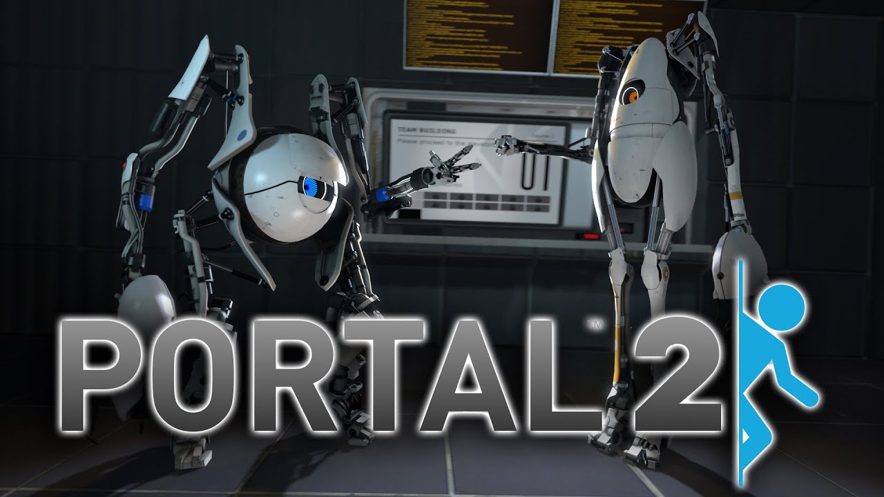 Portal 2《傳送門2》合作模式搞笑精華 [老吳X娜娜]