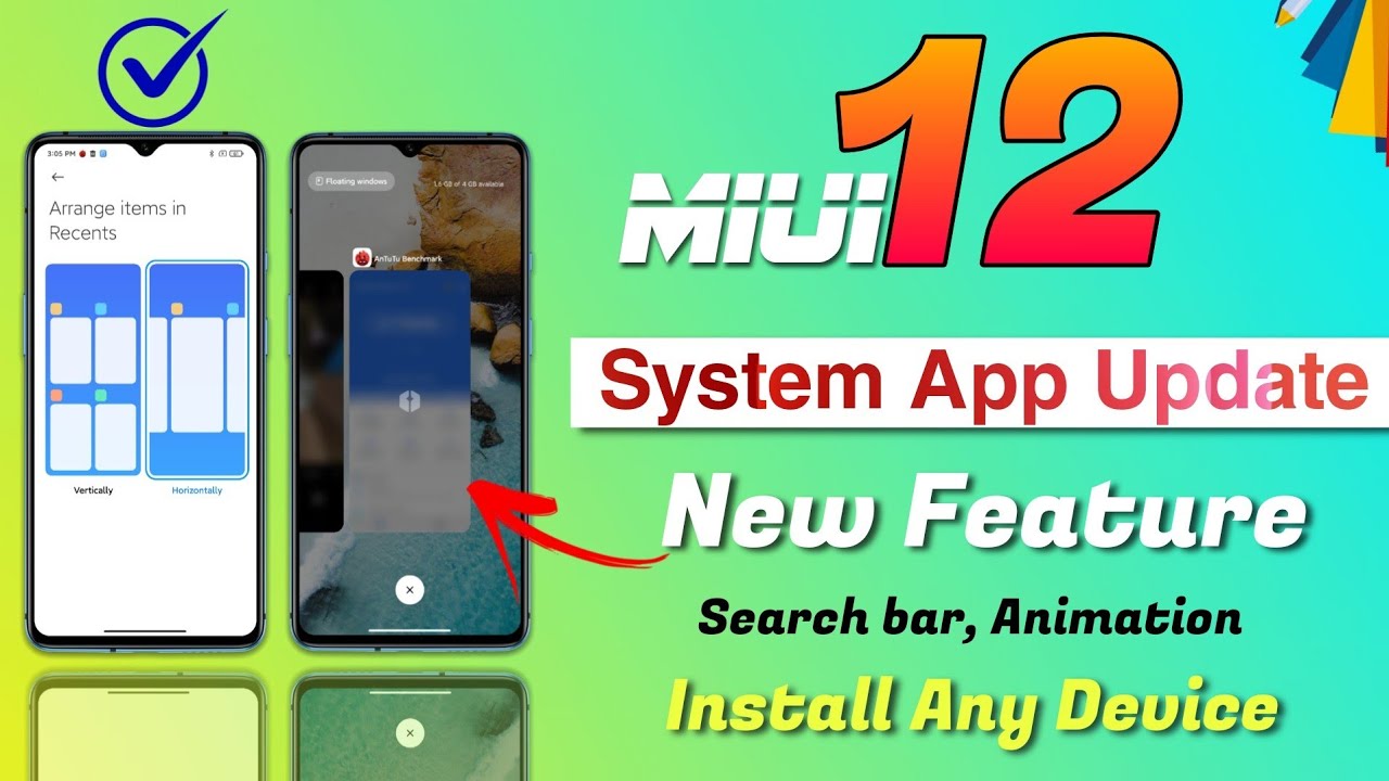 MIUI 12 New System Launcher Update | New Features | PRIVACY PROTECTION | iOS Recent Menu