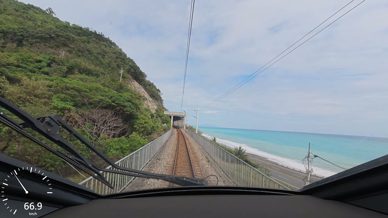 2024.12.25 EMU3000 161次 潮州-台東 路程景 GPS