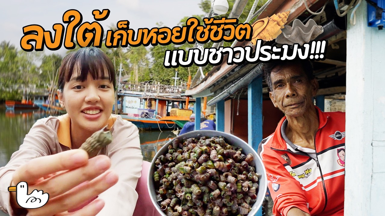 ออกเรือหาหอย ทำอาหารใต้กินเอง  | ทุ่งคา-สวี ชุมพร