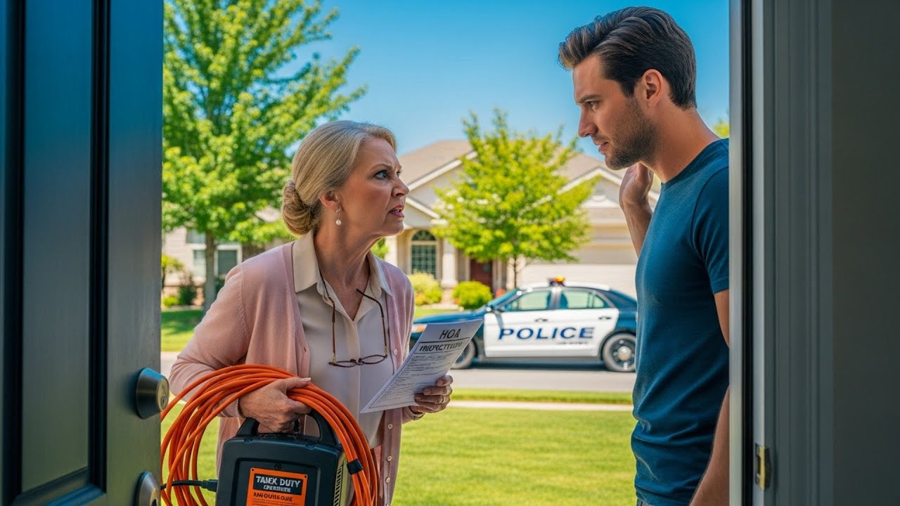HOA Karen Stole My Generator Cord, Didn't Know Serial Number Was Filed With Police