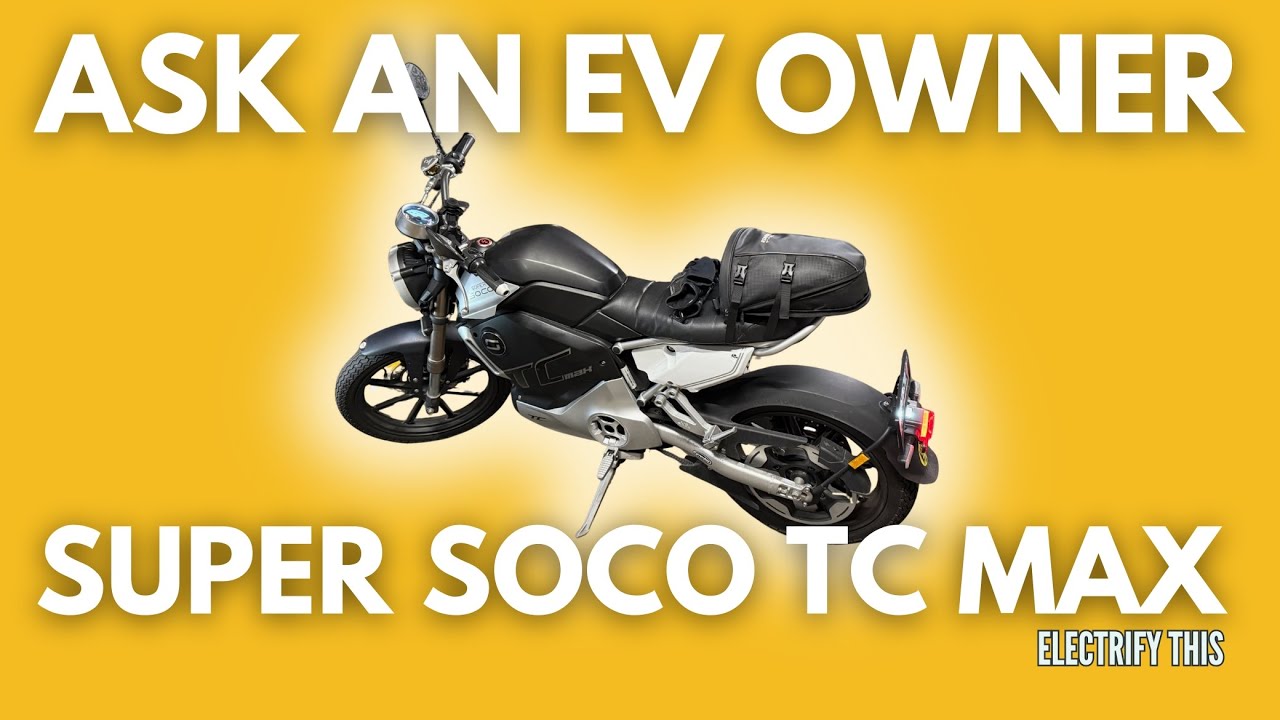 СПРОСИТЕ ВЛАДЕЛЬЦА ЭЛЕКТРОМОБИЛЯ: Super SOCO TC MAX