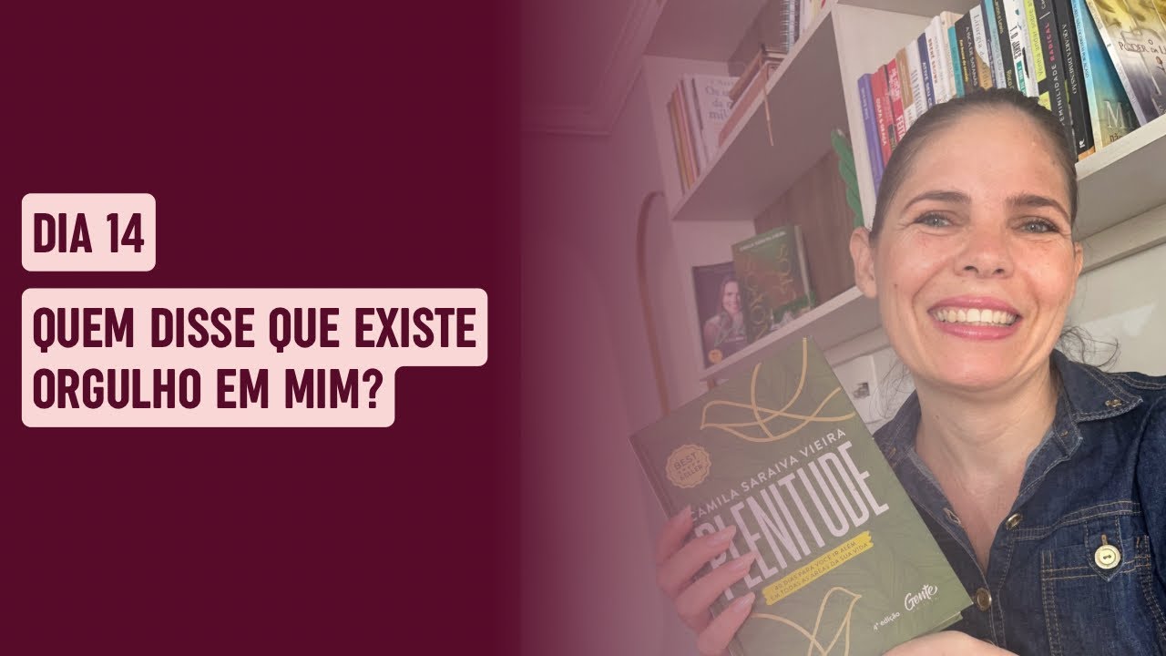 Quem disse que existe orgulho em mim?
