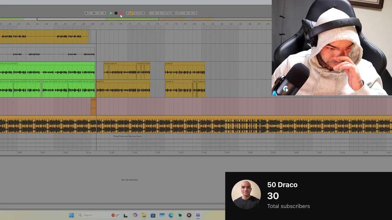 Recording My Second Album  (50 Draco)