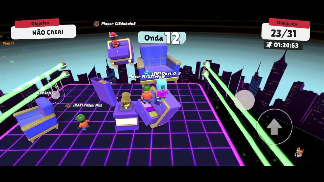 Jogando no evento de Block Dash#stumbleguys 