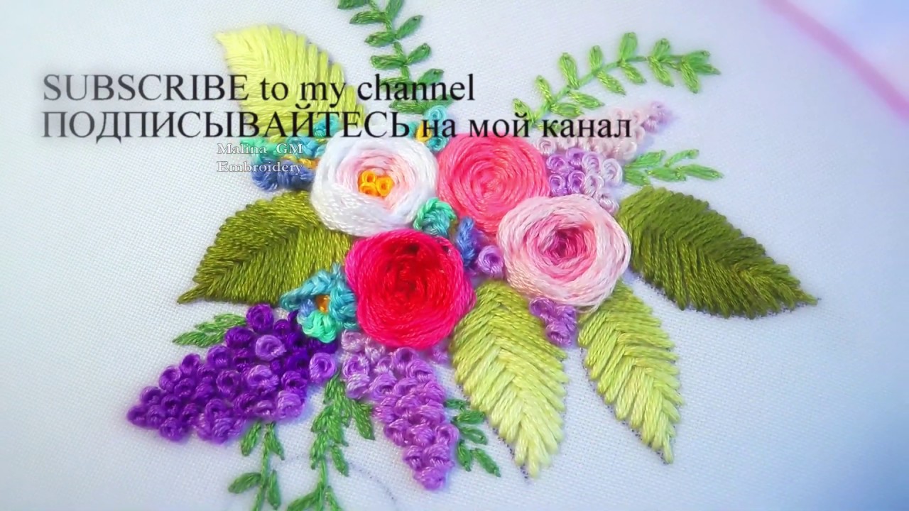 Вышивка * Роза Паутинка* #malina_gm