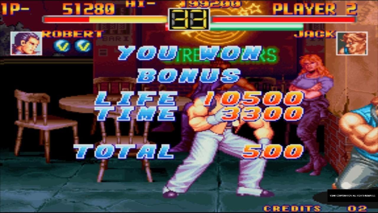 ACA NEOGEO ART OF FIGHTING gameplay