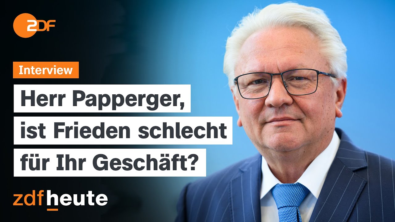 Exklusiv-Interview: Rheinmetall-Chef kündigt Drohnenabwehr-Systeme für Ukraine an | WISO