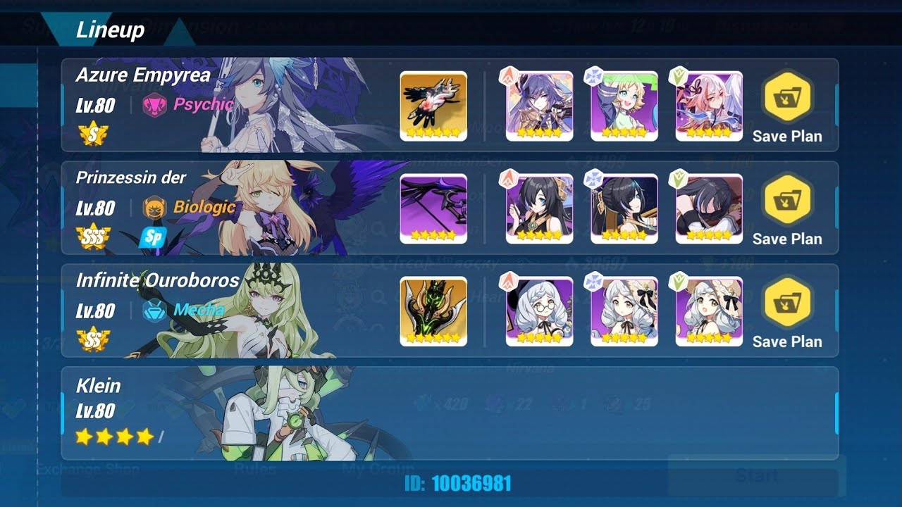 Honkai Impact3 SEA Exalted Abyss[Nirvana] Andrius(Type Counter) 705Pts. Disturbance:429 AE/Fischl/IO
