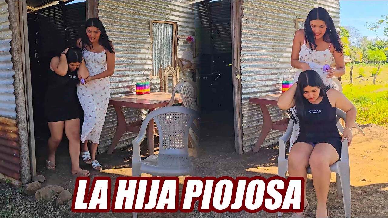 Se canso de su hija piojosa😔