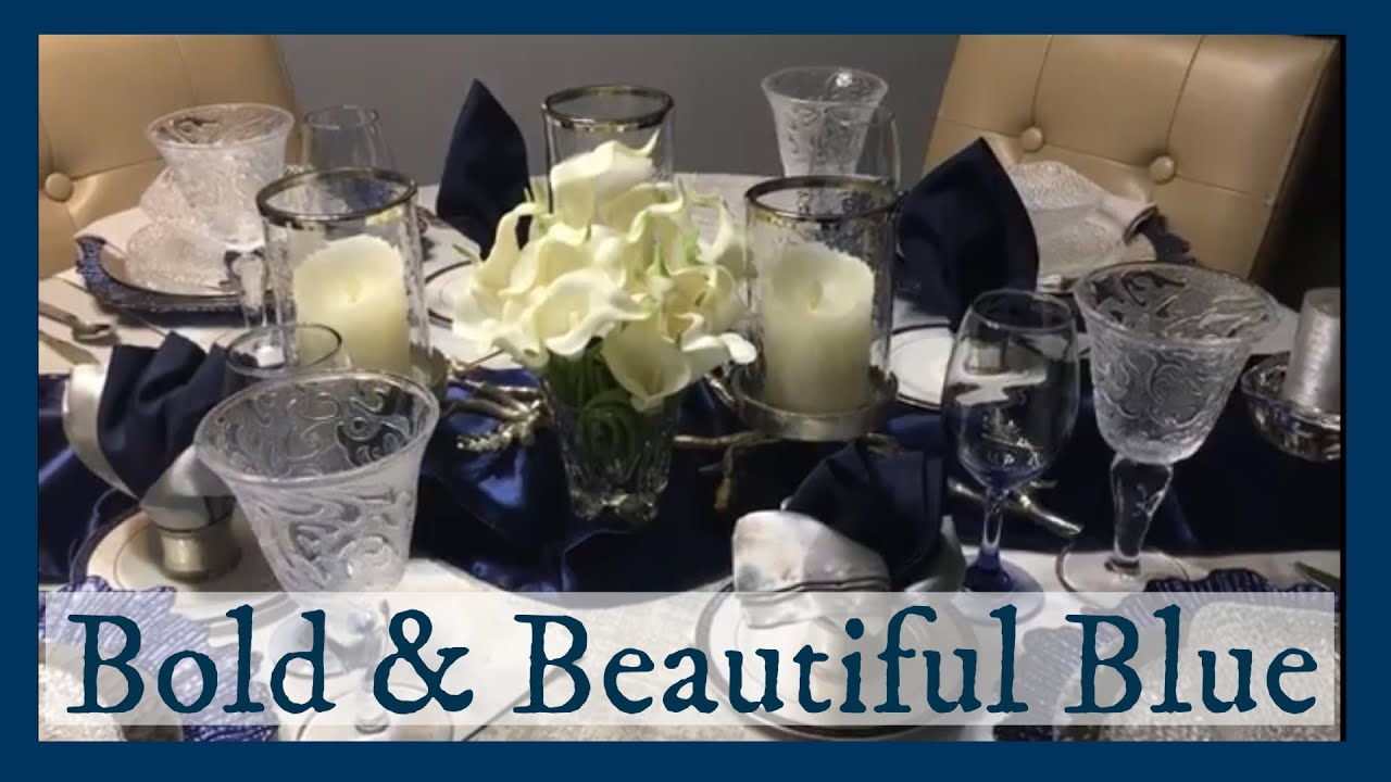 The Bold and Beautiful Chinoiserie Tablescape|Blue and White
