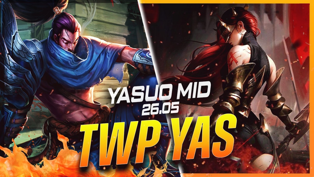 TheWanderingPro - Ясуо против Катарины на миду, патч 26.5 - Геймплей за Ясуо