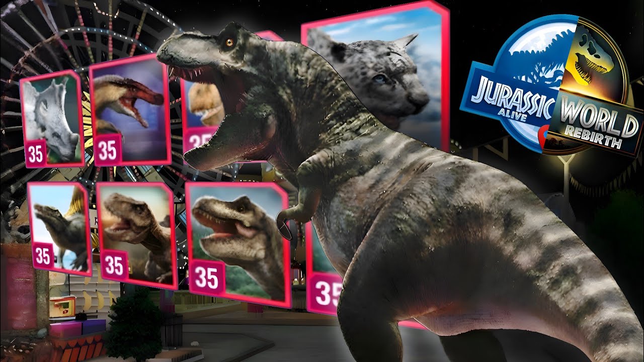 Jurassic World Rebirth Beasts Go Berserk in Tournament Mode! || Jurassic World Alive || v3.18