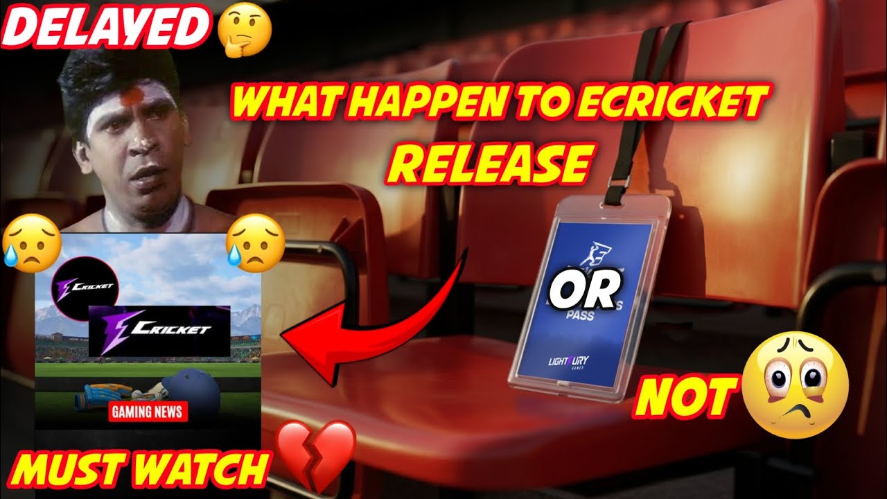 WHAT HAPPEN TO E CRICKET 💔😥 RELEASE OR NOT 💥