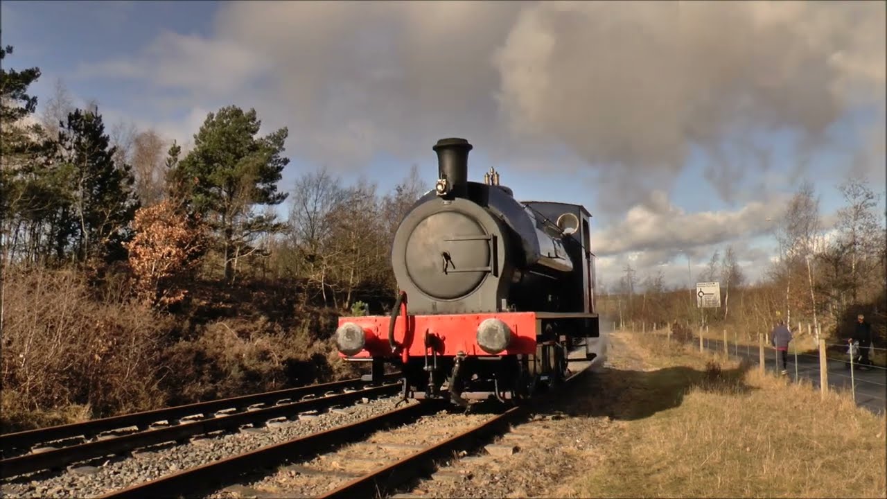 RAPIDO TRAINS at CHASEWATER RAILWAY for 'Sound Chip' Audio Recording Of Holly Bank No3: