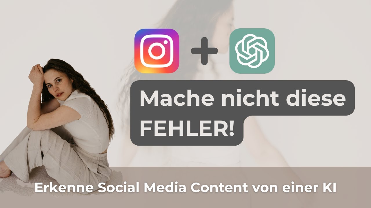 So erkennst du KI-Texte & lernst, wie es besser geht - ChatGPT und Instagram. Das musst du wissen!