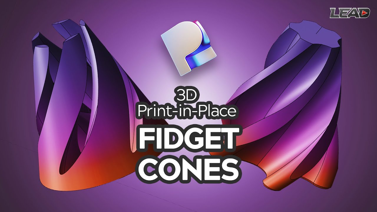 How To Design A 3D Printed Fidget Cone in Plasticity | #3dprinting #plasticity