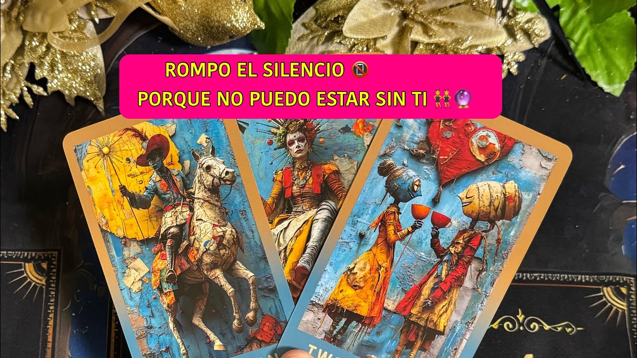 🙏ALGUIEN A PUNTO DE ROMPER EL SILENCIO 📵 SIENTE Q ERES SU ALMA GEMELA SU HILO ROJO💞👯‍♂️