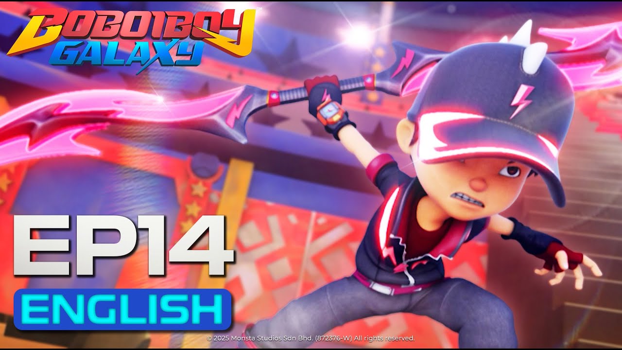 BoBoiBoy Galaxy EP14 |  Thunderstorm Strikes  (ENG DUB)