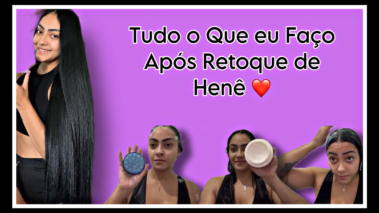 Tudo O que eu Uso Pós Retoque de Henê