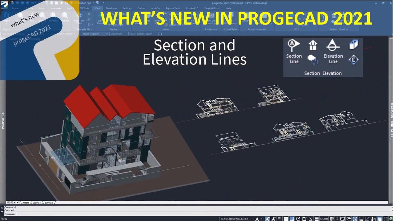 What's new in progeCAD 2021 - an AutoCAD&reg; replacement 2D/3D CAD application with perpetual license