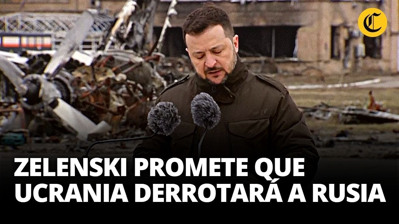 ZELENSKI promete que UCRANIA ganará la GUERRA y derrotará a RUSIA | El Comercio