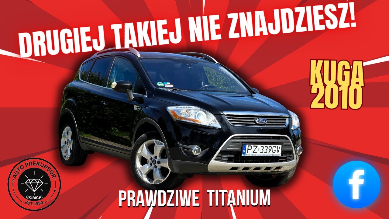 FORD KUGA 2010 TITANIUM 4X4 DIESEL 163KM GWARANCJA NA ROK PANORAMA NAVI