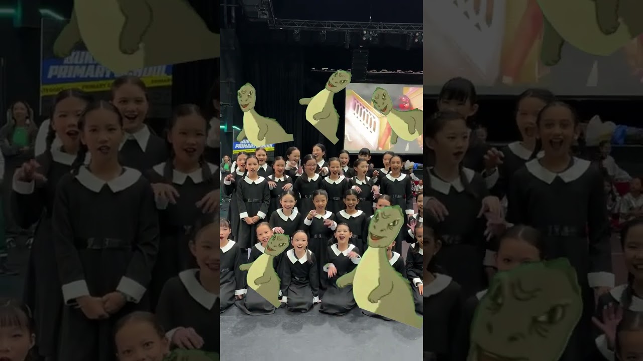 hear our primary kids RAWR🦁🦁🦁🦁 #dance #dancecompetition #super24sg #singapore