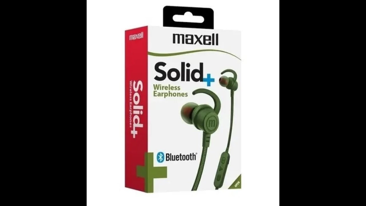 Audífonos MAXELL SOLID+ EB-BT100