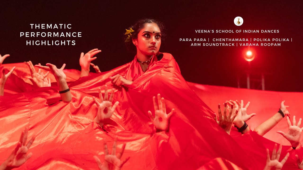 Thematic Performance Dance Highlights | Theyyam | Taal 2024 | Veena's School of Indian Dances