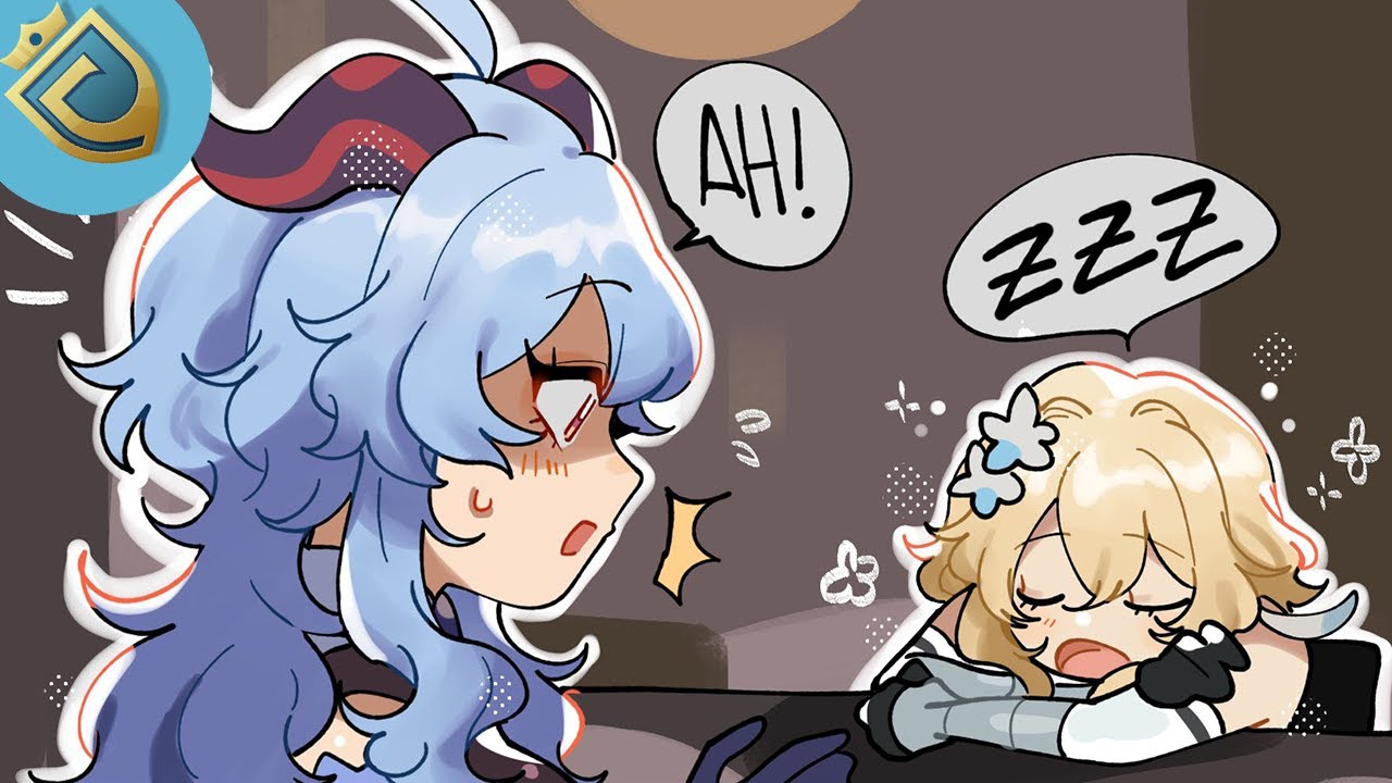 Little Miss Ganyu | Genshin Impact Comic Dub | CrownieShorts