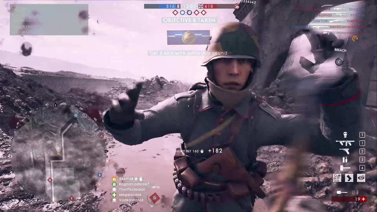 Battlefield 1: conquest Fort De Vaux (82-16)...JUST ANNIHILATOR!!