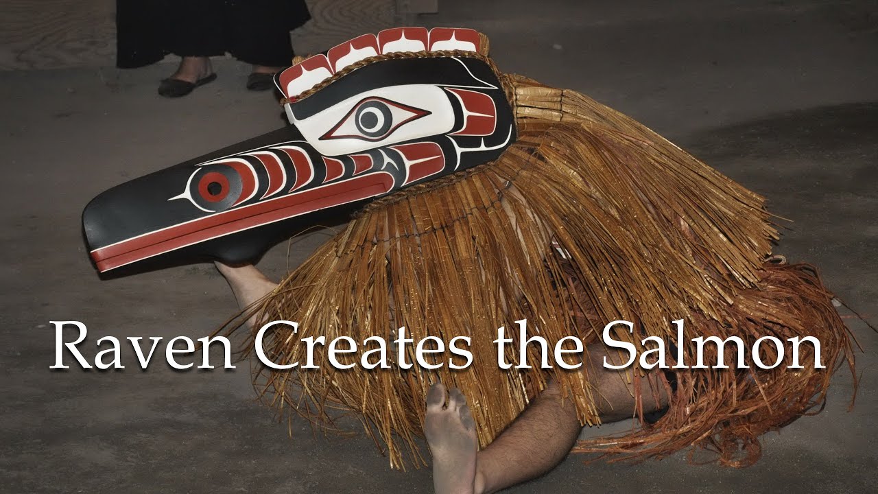 Raven Creates The Salmon