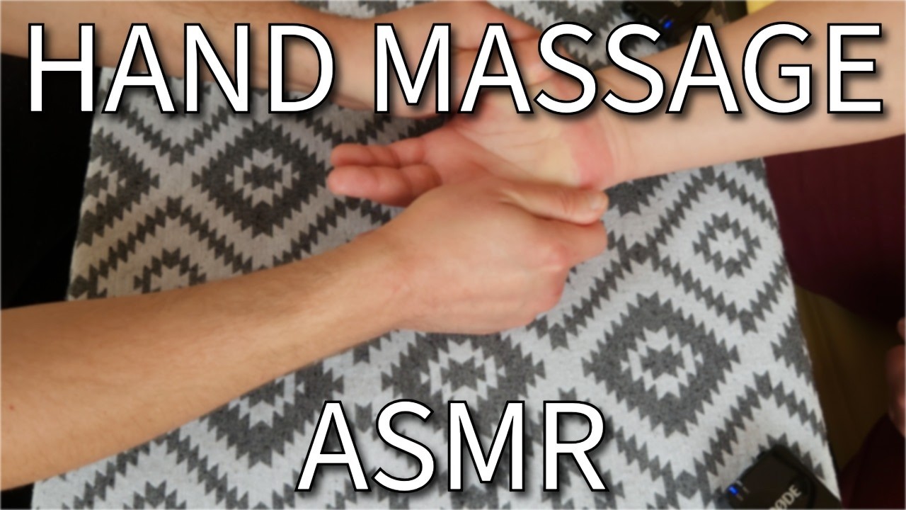 ASMR Hand Massage - Tickling and relaxing guarantee with this personal attention #asmr #handmassage