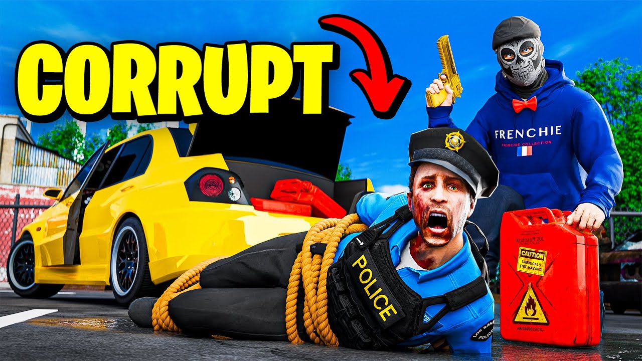 Охота на коррумпированных копов в GTA 5 RP