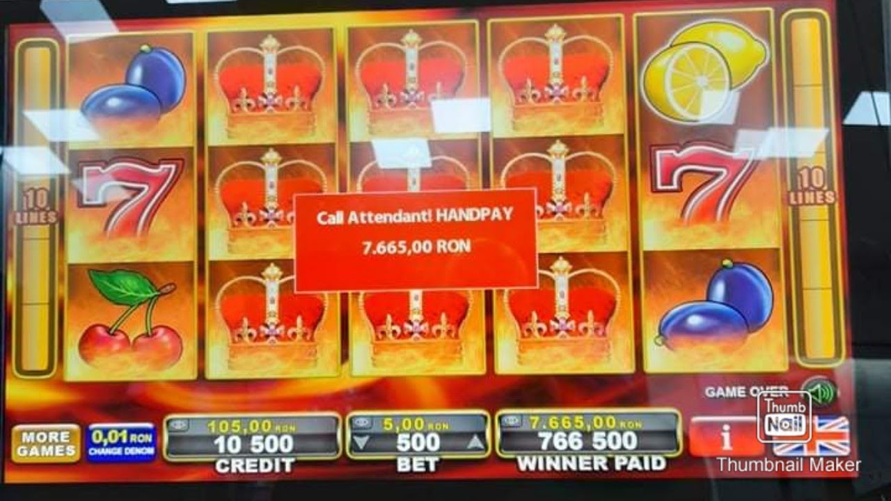 HUGE WIN SHINING CROWN  2022 SLOT MACHINE 77777 - PĂCĂNELE