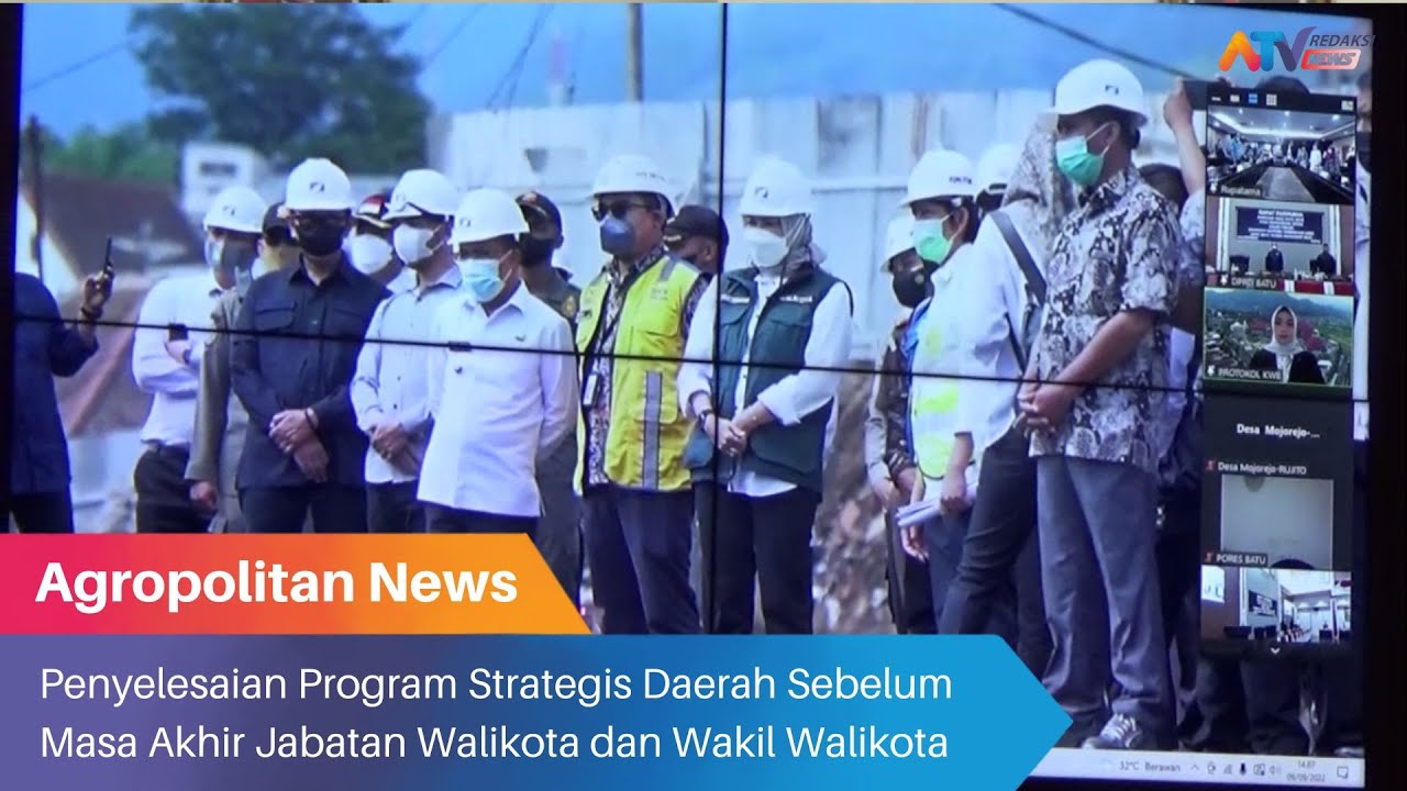 PENYELESAIAN PROGRAM STRATEGIS DAERAH SEBELUM MASA AKHIR JABATAN WALIKOTA & WAKIL | ATV MALANG RAYA