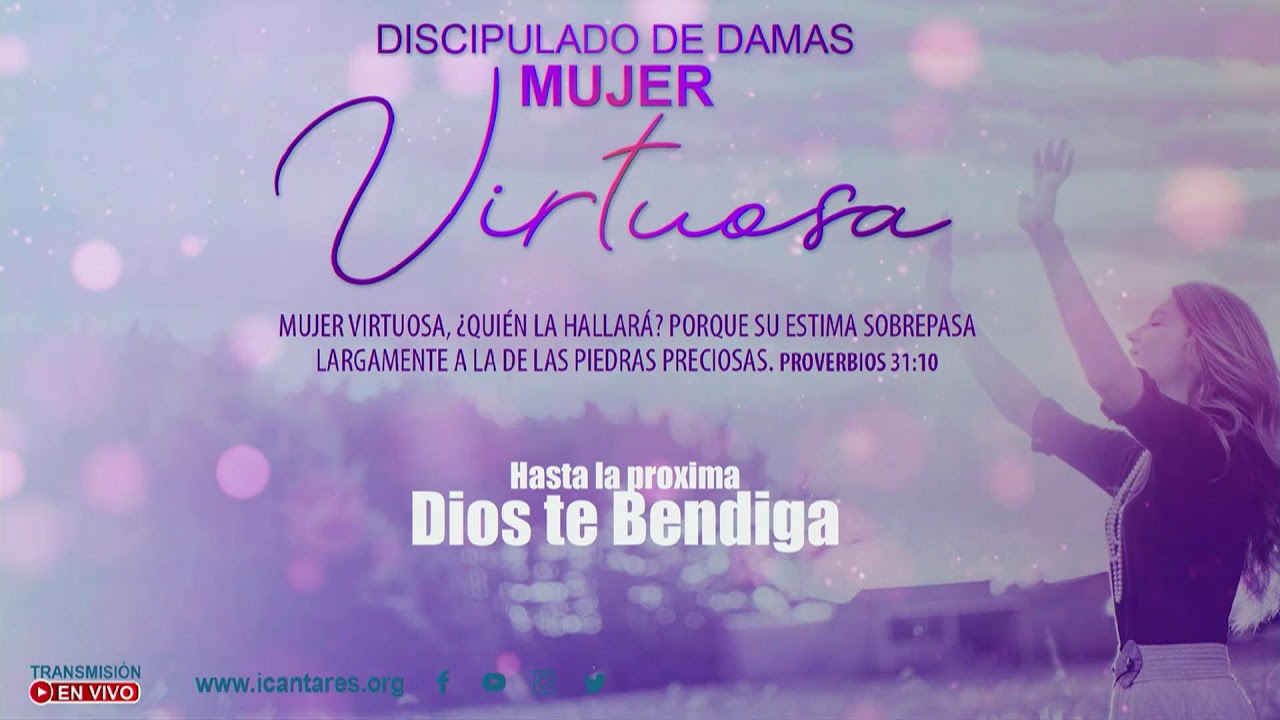 Servicio de Damas | miércoles 11 marzo 2026 | Disc de Damas | Hna. Irma de Morales