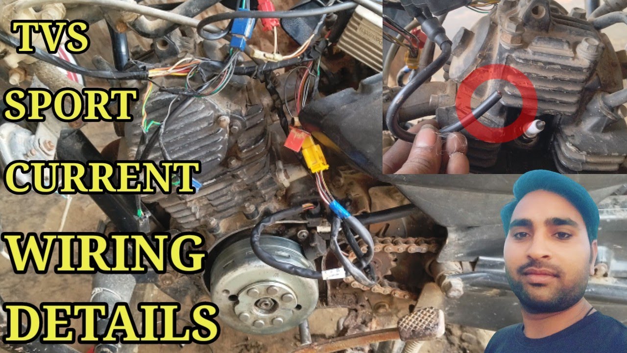 tvs sport full current wiring details/How to tvs sport current problem solve