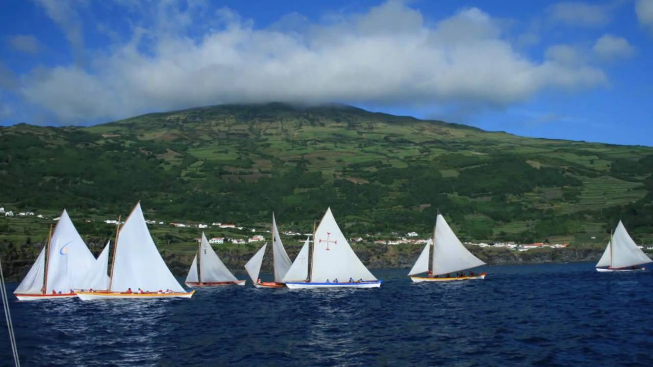 Regatas de Botes  Baleeiros na ilha do Pico Açores