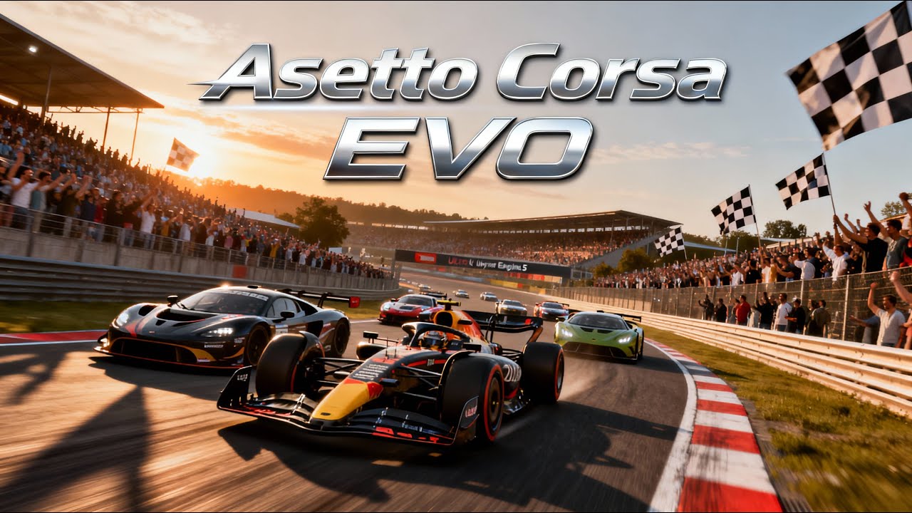 ГОНОЧНОЕ БЕЗУМИЕ В ASSETTO CORSA EVO