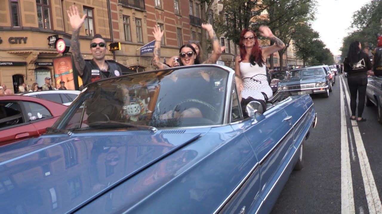 Raggarliv under Stockholm Cruising 2023