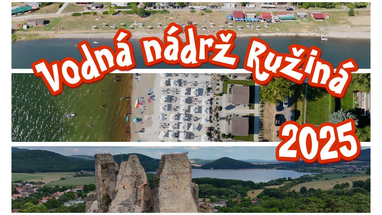 Za socializmu ste tu takmer nezaparkovali – ako to vyzerá dnes? Vodná nádrž Ružiná 2025
