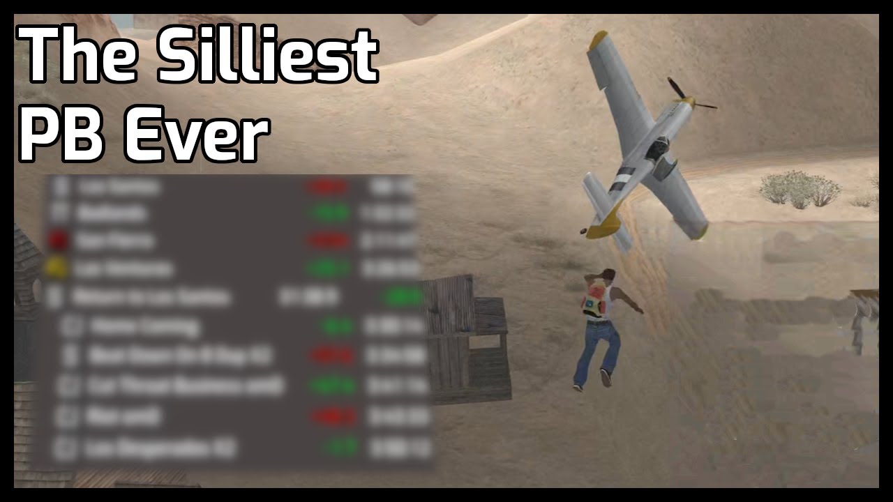 I beat my PB by HOW MUCH? | GTA:SA Any% in 3:58:32