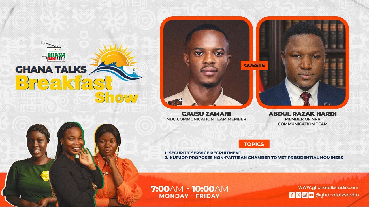 GhanaTalks Breakfast Show | 16th MARCH 2026 | #GhanaTalksBFS